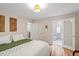 Bright bedroom with ensuite bathroom and walk-in closet at 1403 Meadow Ln, Chapel Hill, NC 27516