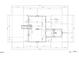 Floor plan of the attic storage space, highlighting dimensions and access to other rooms at 1531 Salem Church Rd, Apex, NC 27523