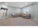 Spacious bonus room with a large window and seating area at 217 Tumbling River Dr, Wendell, NC 27591