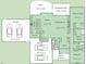 Detailed first-floor floor plan showcasing the layout of the kitchen, Gathering room, owner's suite, and garage at 257 Rawhide Dr, Louisburg, NC 27549