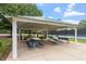 Enjoy the covered picnic tables and tennis courts at this community's lovely recreation area at 3021 Winding Waters Way, Raleigh, NC 27614