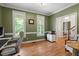 Bright office space with windows, offering a functional workspace with natural light at 3025 Bentwillow Dr, Fuquay Varina, NC 27526