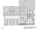 Detailed elevation drawing showing the exterior features and design of the home at 348 Danube Dr, Zebulon, NC 27597