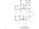 Detailed floor plan showcasing the layout of the home with labeled rooms and measurements at 3506 Arthur Minnis Rd, Hillsborough, NC 27278