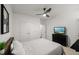 Cozy bedroom with ample closet space and neutral walls at 3601 Lily Orchard Way, Apex, NC 27539