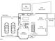 First floor plan showcasing kitchen, living, dining, office, and garage dimensions at 429 Carolina Cir, Durham, NC 27707