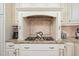 Kitchen featuring a stainless steel stovetop and tile backsplash at 429 Carolina Cir, Durham, NC 27707