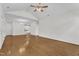 Spacious living area with hardwood floors and views to the kitchen at 4622 Ludwell Branch Ct, Raleigh, NC 27612