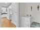 Mudroom with a utility sink and entry to the kitchen at 4622 Ludwell Branch Ct, Raleigh, NC 27612