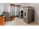 Neutral bedroom featuring a large, gray custom bunkbed with built-in play area at 5104 Parkerwood Dr, Knightdale, NC 27545