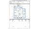 Floor plan showing layout of rooms and dimensions throughout the house at 5104 Parkerwood Dr, Knightdale, NC 27545