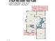 Detailed first floor plan showcasing layout of living spaces and bedrooms at 6 Tulip Tree Ct, Durham, NC 27712