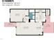Layout of the home featuring the Gross Living Area and room measurements at 61 Fashion Pl, Durham, NC 27705