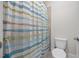 Bathroom featuring a shower and toilet at 7410 Chouder Ln, Wake Forest, NC 27587