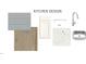 Kitchen design elements showcasing tile backsplash, modern faucet, quartz countertop, cabinet door and wood flooring selections at 745 Parc Townes Dr # 35, Wendell, NC 27591