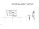 Layout of a kitchen at 749 Parc Townes Dr # 33, Wendell, NC 27591