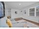 Cozy living room featuring a comfortable sofa and bright natural light at 801 Lincoln Dr, Rocky Mount, NC 27801
