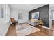 Stylish living room showcasing modern decor and ample natural light at 801 Lincoln Dr, Rocky Mount, NC 27801