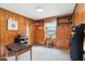 Charming paneled office space equipped with built-in storage and natural light at 1015 S 1St St, Smithfield, NC 27577