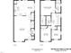Detailed floor plan showcasing layout of kitchen, living room, bedrooms and bathrooms, with measurements at 102 Harvest Oaks Lane # 38, Durham, NC 27703