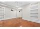 An additional room in the basement with a closet, and shelving for storage at 11124 Penderwood Ct, Raleigh, NC 27617
