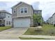 Well-maintained two-story home with a spacious two-car garage at 112 Wilbur Lake Dr, Fuquay Varina, NC 27526