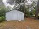 View of an outbuilding/shed in the backyard at 1336 Hill Street St, Rocky Mount, NC 27801
