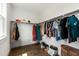Spacious walk-in closet with multiple shelves and ample storage space at 164 E Spring Showers Trail Trl, Angier, NC 27501