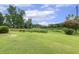 A well-maintained backyard offers lots of space and privacy at 2012 Summer Shire Way, Raleigh, NC 27604