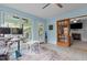 Bright bonus room with light blue walls, large windows, and access to outdoor space at 2214 Pathway Dr, Chapel Hill, NC 27516
