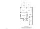 Detailed floor plan showcases the layout of the first floor including the kitchen, living spaces, and primary bedroom at 2214 Pathway Dr, Chapel Hill, NC 27516