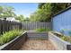 Raised garden bed in the backyard, perfect for growing your own herbs and vegetables at 2214 Pathway Dr, Chapel Hill, NC 27516