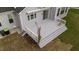 A view of the outdoor deck showcasing its expansive layout at 228 Cloverdale Rd, Apex, NC 27523