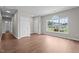 Bright living room featuring modern floors, natural light, and neutral walls at 236 Katie Dr, Rocky Mount, NC 27803