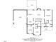 Detailed floor plan of the home showing the layout of the rooms on the first floor at 240 Carrington Ave, Franklinton, NC 27525
