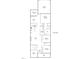Detailed floor plan showcasing a spacious layout with a living area, kitchen, bedrooms, and garage at 262 Salt Cedar Ln, Chapel Hill, NC 27516