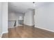 Bright upstairs loft with hardwood floors and iron railing at 2914 Farmhouse Dr, Apex, NC 27502