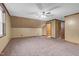 Finished attic bedroom featuring slanted ceilings and neutral carpet at 3129 Tarheel Clubhouse Road Rd, Raleigh, NC 27604