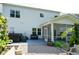 Spacious backyard featuring a screened-in porch, a hot tub, and plenty of seating at 365 Jorpaul Dr, Wake Forest, NC 27587
