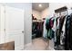 This is a walk-in closet with plenty of storage space at 365 Jorpaul Dr, Wake Forest, NC 27587