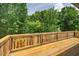 Expansive wooden deck perfect for outdoor relaxation and entertaining guests at 408 N Fourth/ 4Th St, Mebane, NC 27302