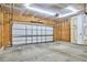 Spacious two-car garage is ready for customization at 418 Magna Dr, Durham, NC 27703