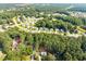 Spacious community surrounded by lush greenery and a mix of traditional-style homes at 5721 Meadow, Knightdale, NC 27545