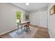 Bright bedroom with a pleasant view from the window and decorative plant at 5721 Meadow, Knightdale, NC 27545