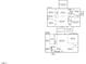 Detailed floor plan showcasing the layout of the basement, living spaces, and bedrooms at 601 Wofford Rd, Durham, NC 27707