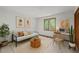 Bright home office with a modern desk, comfortable seating, and decor for a productive work-from-home environment at 601 Wofford Rd, Durham, NC 27707