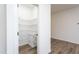Walk in pantry features bright lights and wire shelving for storage at 6069 Jones Cir, Sanford, NC 27332