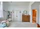 Bedroom featuring a spacious closet, dresser, and access to the attached bathroom at 633 Rolling Springs Dr, Cary, NC 27519