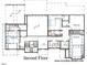 Upstairs floor plan with 3 bedrooms, a game room, a loft and a study at 6908 Bent Pine Pl, Raleigh, NC 27615