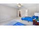 Comfortable bedroom offering neutral tones, carpet floors and two twin beds at 7713 Summercrest Dr, Apex, NC 27539